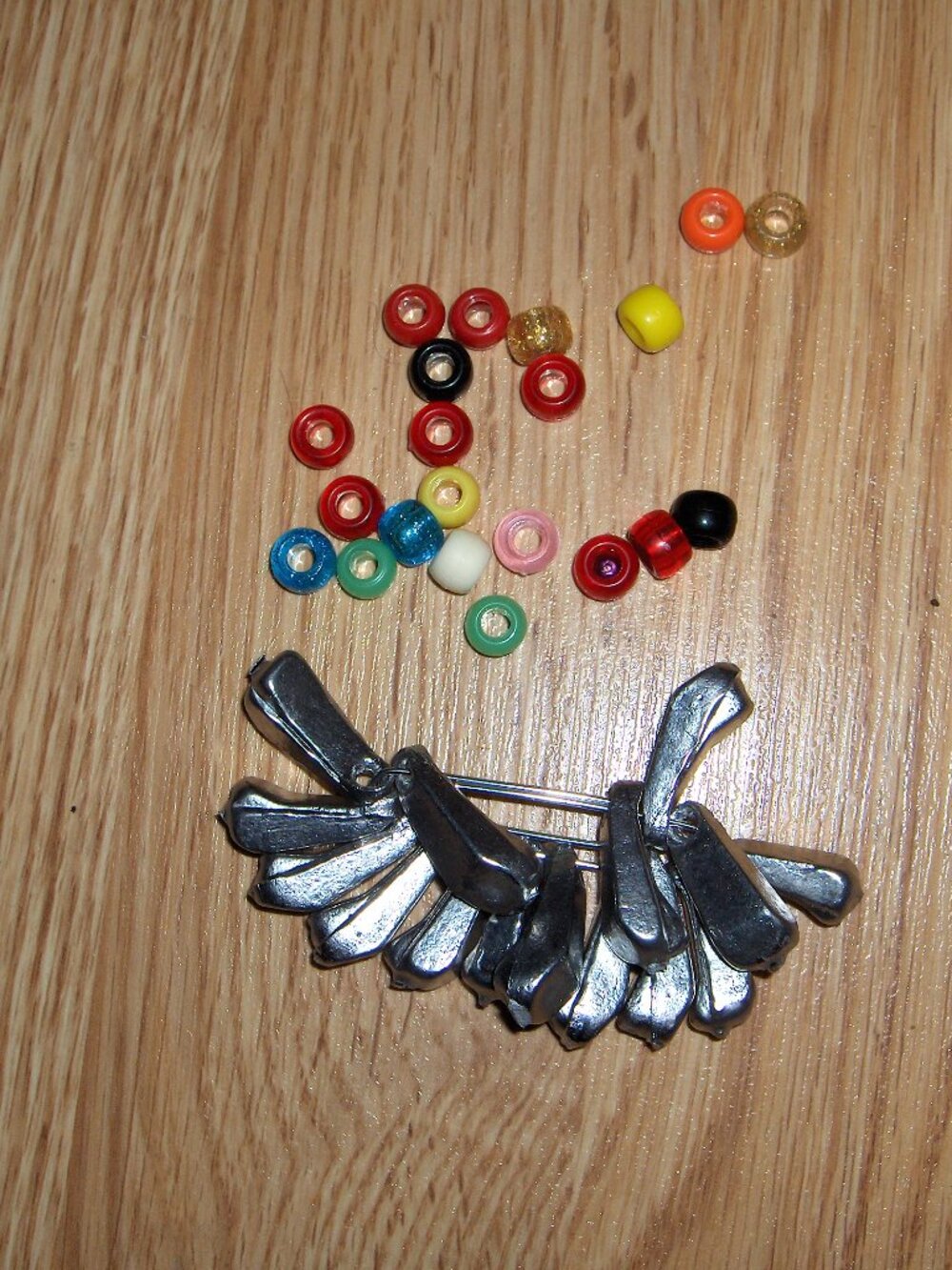 Fishing Weights, lot of 15, 3/8 oz. Walking Sinker